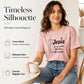 💬👚 T-shirt femme à message imprimé – Coton doux, coupe droite décontractée, l’indispensable pour un look effortless au quotidien 🌸👖