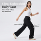 Pantalon de sport décontracté pour femme à taille élastiquée