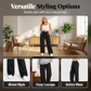 Pantalon de sport décontracté pour femme à taille élastiquée