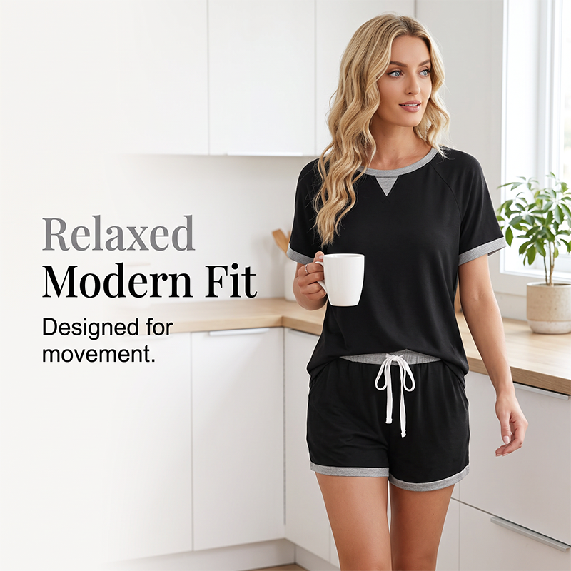 Ensemble débardeur et short décontracté pour femme