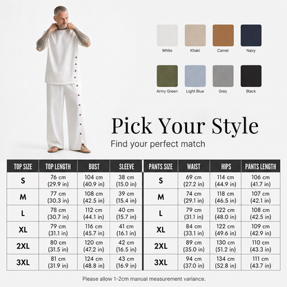 🚀 Nouveauté ! Profitez de 50 % de réduction sur le prix de lancement ! Ensemble deux pièces pour homme : chemise et pantalon décontractés.