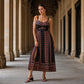 Women Plus Size Boho Spaghetti Strap Maxi Dress