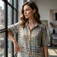 💨🕊️ OFFRE LIMITÉE -50% ! 🌊 Blouse D'été Ample – Décontractée & Fluide – Bougez Librement avec Style.