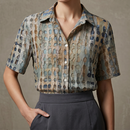 💨🕊️ OFFRE LIMITÉE -50% ! 🌊 Blouse D'été Ample – Décontractée & Fluide – Bougez Librement avec Style.