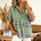 💨🕊️ OFFRE LIMITÉE -50% ! 🌊 Blouse D'été Ample – Décontractée & Fluide – Bougez Librement avec Style.