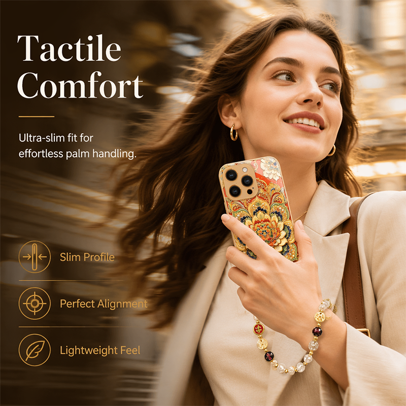 Coque de téléphone style mandala chinois