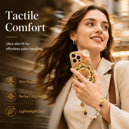 Coque de téléphone style mandala chinois