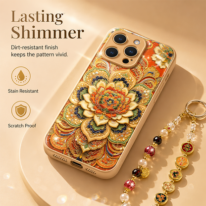 Coque de téléphone style mandala chinois