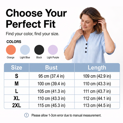 Robe d'été décontractée à boutons pour femme