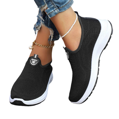 Chaussures confortables respirantes à enfiler pour femmes