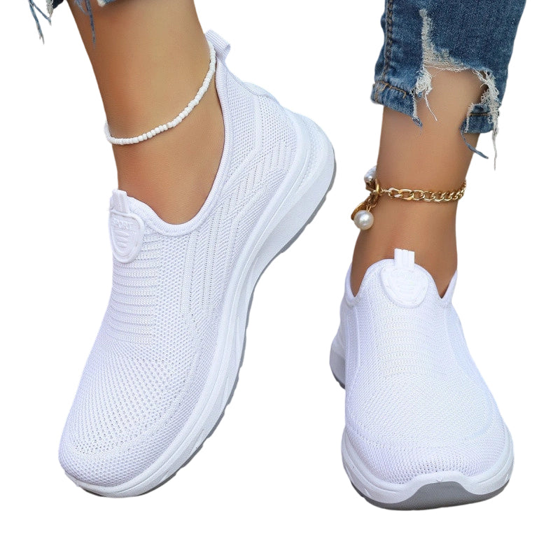 Chaussures confortables respirantes à enfiler pour femmes
