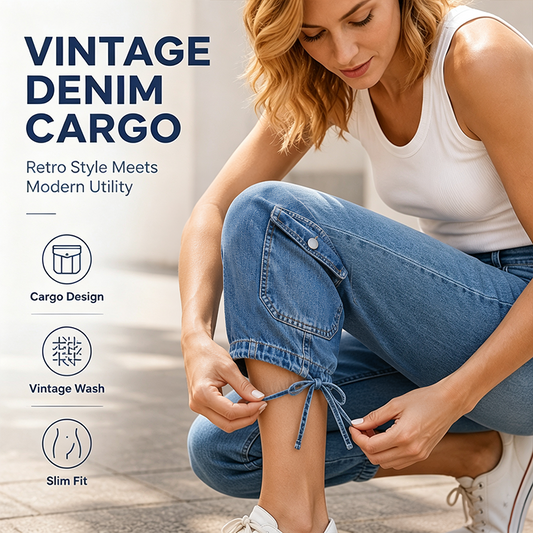 Jean capri à coupe droite pour femme