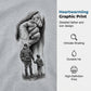 👕 50% DE RÉDUCTION! 🩳 Ensemble Imprimé Homme – T-shirt & Short motif Père et Fils – Coton doux, design tendre & style décontracté – Parfait pour des moments complices en famille 👨‍👦