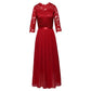 🌸😌 -50% POUR UN TEMPS LIMITÉ ! 👚Robe maxi élégante pour femme à corsage en dentelle