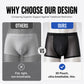 🧊🔥 OFFRE LIMITÉE : 52 % DE RÉDUCTION ! Boxers ultra-fins rafraîchissants pour hommes – Tissu léger 0,45 mm, micro-pores respirants et poche confort 3D
