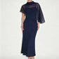Ensemble deux pièces élégant pour femme avec cape