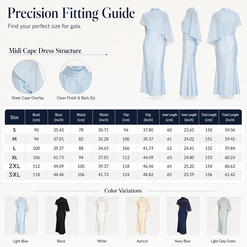 Ensemble deux pièces élégant pour femme avec cape