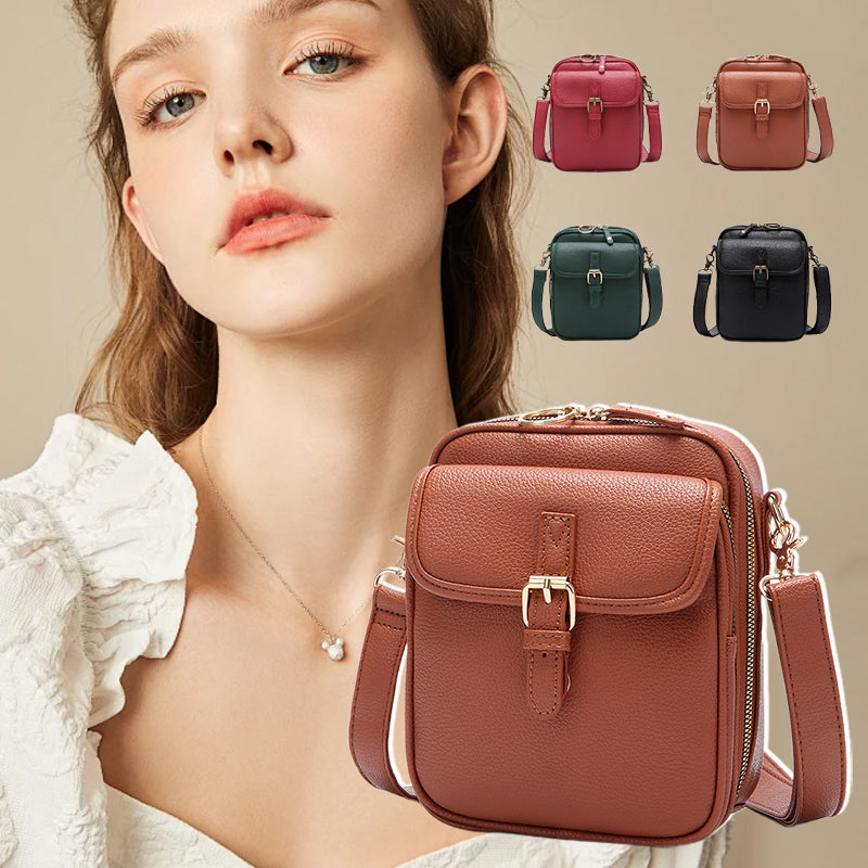 🎒📜 Sac messager vintage grande capacité – Toile robuste et cuir vieilli, compartiment rembourré pour ordinateur, le sac intemporel des étudiants, cyclistes et nomades urbains 🚲🏙️