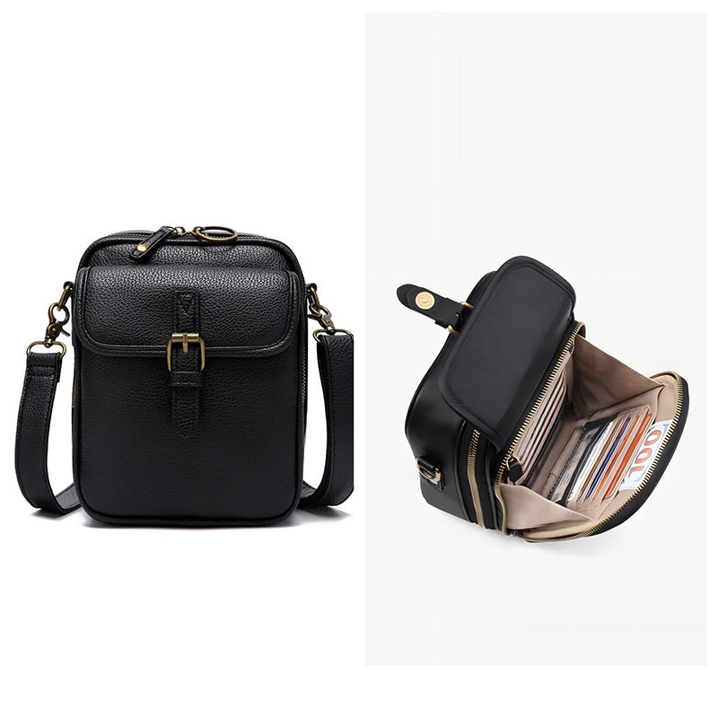🎒📜 Sac messager vintage grande capacité – Toile robuste et cuir vieilli, compartiment rembourré pour ordinateur, le sac intemporel des étudiants, cyclistes et nomades urbains 🚲🏙️