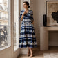 🎉 Soldes 2026 — Plus de 22 800 Vendus!💐 Robe décontractée femme à col V et imprimé