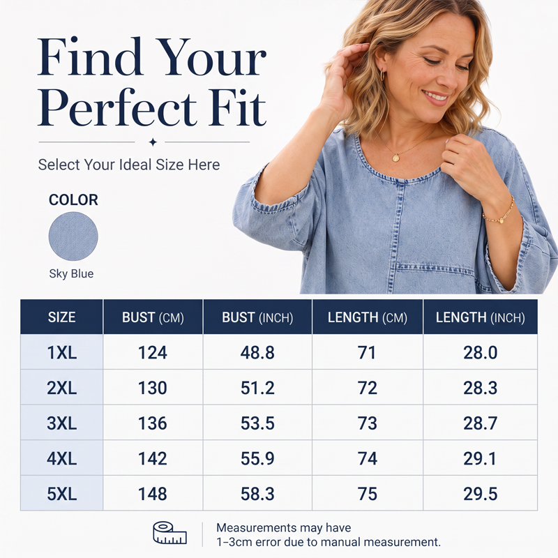 T-shirt à manches courtes pour femme, imprimé denim