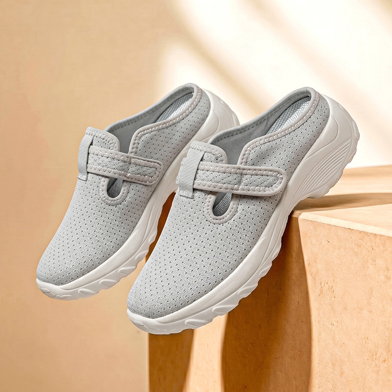 👟49% DE RÉDUCTION ! 🚶‍♀️ Chaussures Marche Confort Lift Femme –EVA – Semelle Plateforme Amortissante & Slip-On for Quotidien & Voyage