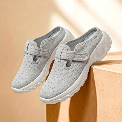 👟49% DE RÉDUCTION ! 🚶‍♀️ Chaussures Marche Confort Lift Femme –EVA – Semelle Plateforme Amortissante & Slip-On for Quotidien & Voyage