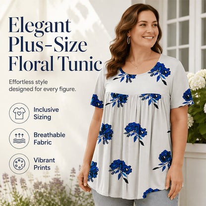 👕Tunique fluide à fleurs🏵️