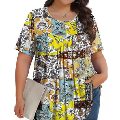 👕Tunique fluide à fleurs🏵️