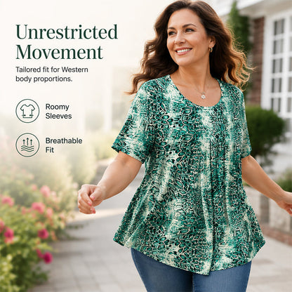 👕Tunique fluide à fleurs🏵️