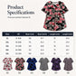 👕Tunique fluide à fleurs🏵️