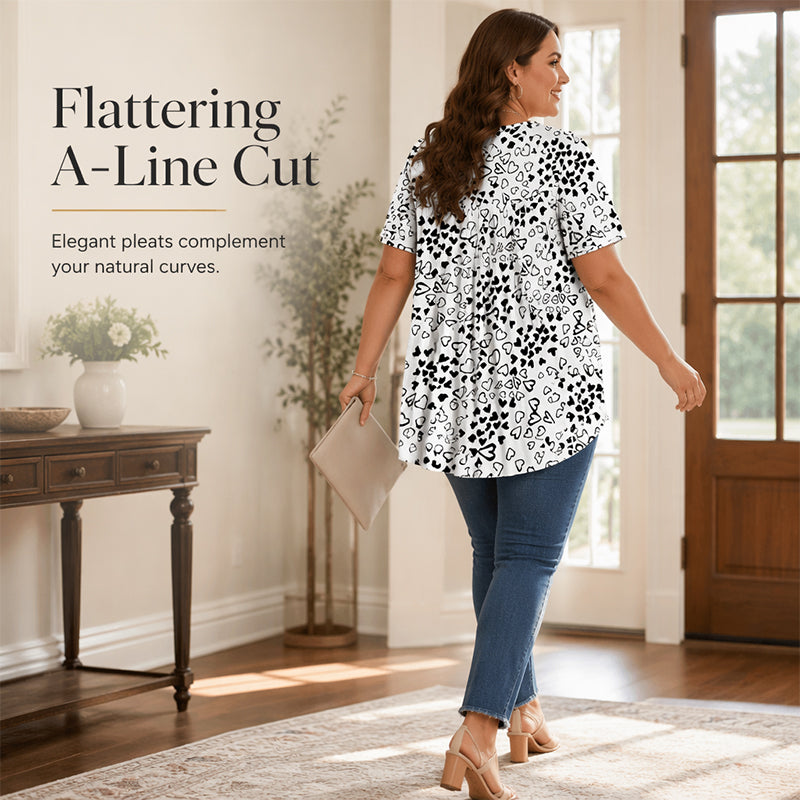 👕Tunique fluide à fleurs🏵️