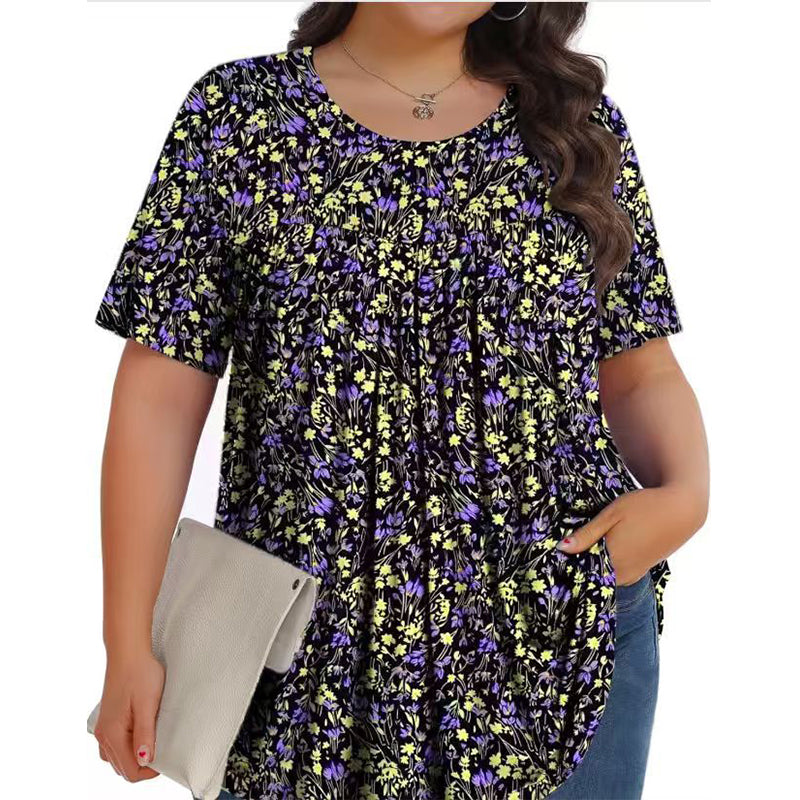 👕Tunique fluide à fleurs🏵️