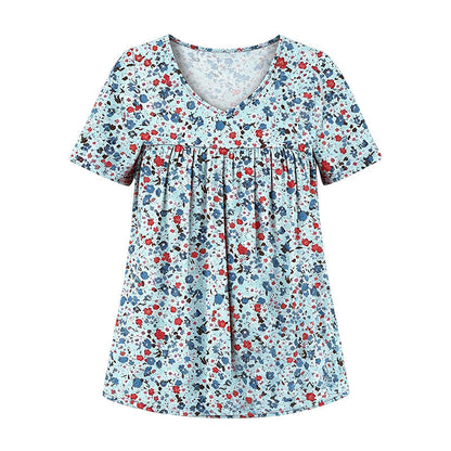 👕Tunique fluide à fleurs🏵️