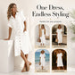 Women's Short Sleeve Shirt Dress