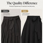Women's Pleated High Waisted Skirt with Tie Bow