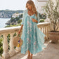 Grande robe ample et fluide, style indien
