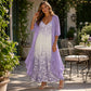 Grande robe ample et fluide, style indien