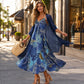 Grande robe ample et fluide, style indien