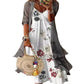Grande robe ample et fluide, style indien
