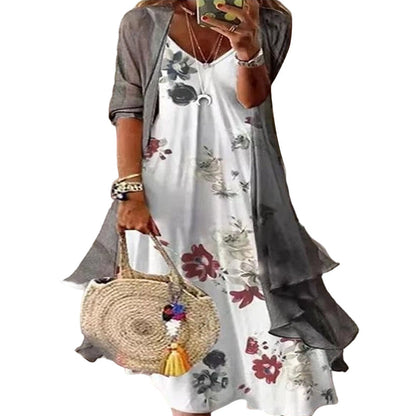 Grande robe ample et fluide, style indien