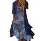 Grande robe ample et fluide, style indien