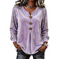 ⌛Limited-Time Offer-Women's Casual Velvet Long Sleeve Top