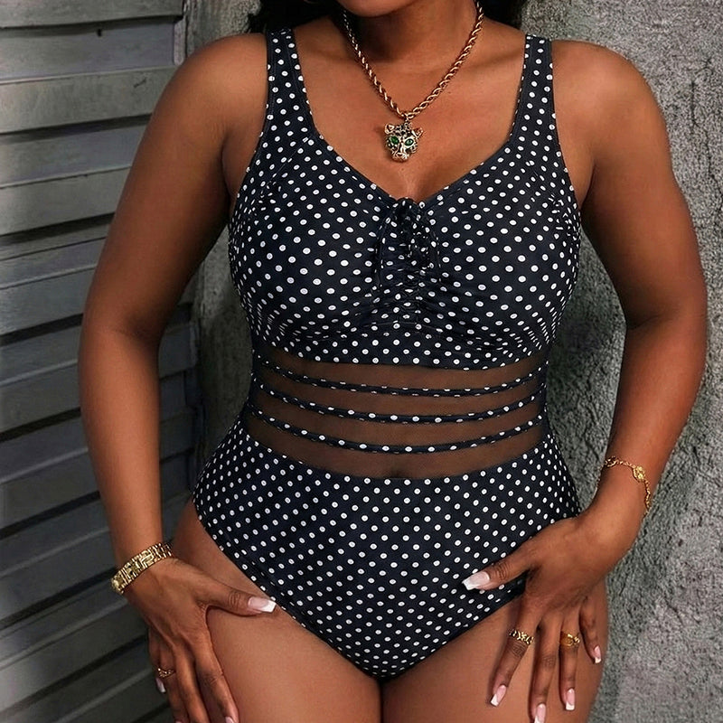 Maillot de Bain à Pois – Gainant & Style Vintage Rétro