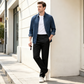 🎉 Soldes 2026 — Plus de 28 400 vendus ! 💞 Pantalon Slim Décontracté pour Homme avec Ceinture Élastique – Confortable 👖
