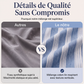 🔥-52%🌿 Ensemble de détente léger à rayures, idéal pour les sorties décontractées 🤍 Haut ample + pantalon large