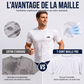 T-shirt de sport à manches courtes respirant pour hommes