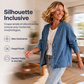 Veste cardigan décontractée sans col à boutons pour femme
