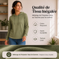 Hoodie décontracté pour femme avec cordon de serrage et poches