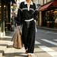 Ensemble sweat à rayures et pantalon large pour femme